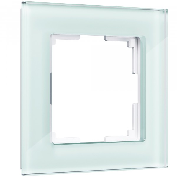 Рамка на 1 пост Werkel WL01-Frame-01 Favorit (натуральное стекло) - купить в Твери