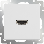 Розетка HDMI Werkel WL01-60-11 Белая - купить в Твери