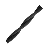 Витой ретро кабель для внешней проводки Werkel Retro 2х2,5мм черный - купить в Твери