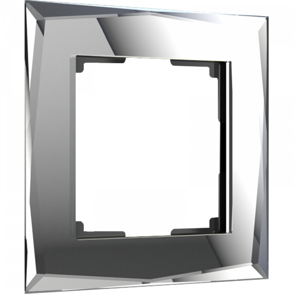 Рамка на 1 пост Werkel WL08-Frame-01 Diamant Зеркальные - купить в Твери