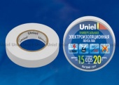 Изолента Uniel UIT-135P 20/15/01 WHT - купить в Твери